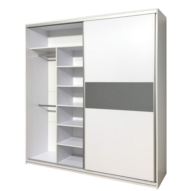 Dulap cu usi culisante, Alb