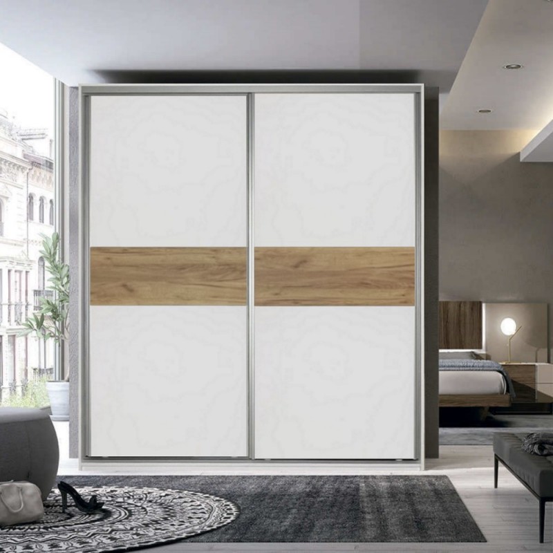 Dulap cu usi culisante, Alb