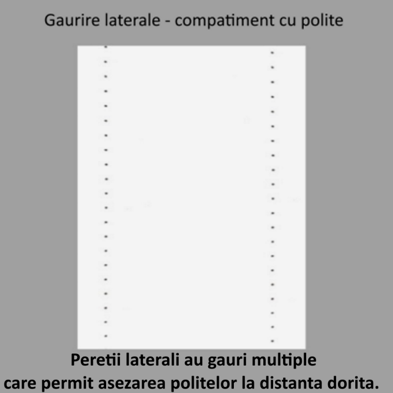 Dulap cu usi culisante, Alb