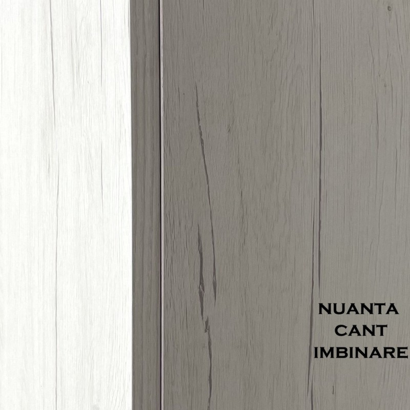 Dulap Mondo 4 Usi, Stejar Monacco, L160xH200xA50 cm