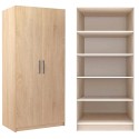 Dulap E4 Sonoma cu 4 etajere PAL 18 mm